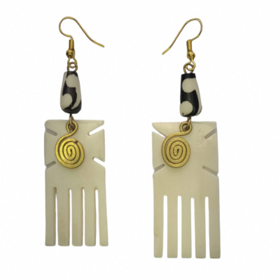 Boucles d'oreilles "Comb"